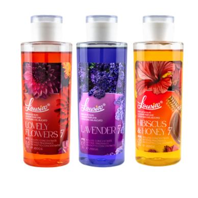 Προωθητικό σετ L’ousia Floral 3x200g – LF, HH, Λεβάντα, συμπυκνωμένο αποσμητικό ρούχων, με μακρά διάρκεια, για έως και 240 πλύσε