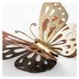 Метална стенна декорация Butterfly TopMebel в златист цвят 29x32cm thumbnail 3