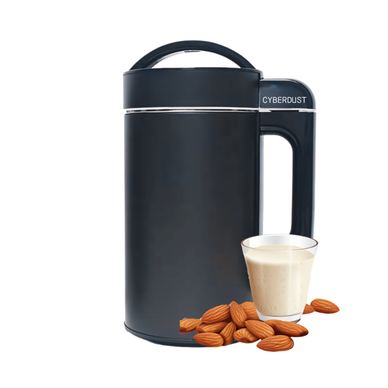 Aparat multifunctional pentru preparat lapte vegetal 7 in 1, CYBERDUST, Negru 2.0, Soia, migdale, caju, Preparare smoothie, Suc,