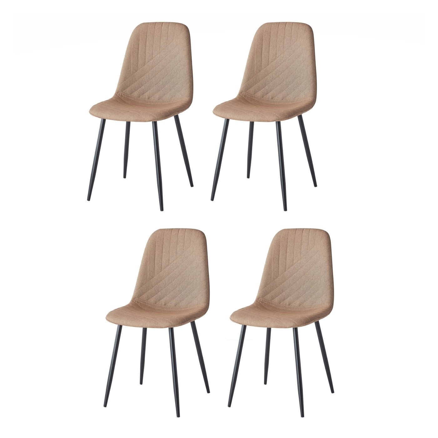 Set 4 scaune EMIN 44x50x87