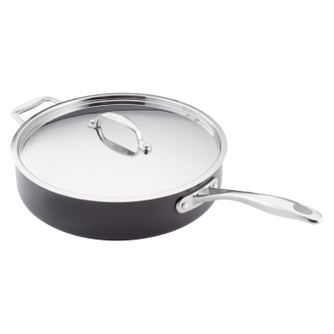 Stellar Hard Anodized Sauté serpenyő, 28 cm, fekete/ezüst 700 ml