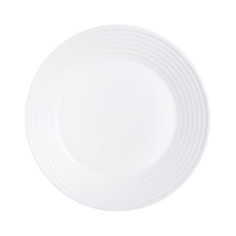 Farfurie adanca LUMINARC Harena, 23cm, alb, sticla opal