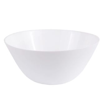 Bol LUMINARC Zelie, 18cm, alb, sticla opal