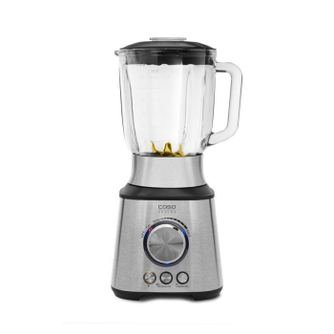 Πολυλειτουργικός μπλέντερ Caso 3617 MX 1000, 1000W, 1.7 L, 9500-17000 σ.α.λ., Γυάλινη κανάτα, Αδιάλειπτη ταχύτητα, Παλμός, Ανοξε