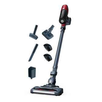 Aspirator vertical Rowenta X-Pert 6.60 Animal Care RH6878WO, 100W, 18V, autonomie 45 min, filtrare 94%, perie cu iluminare LED,