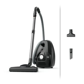 Aspirator cu sac Rowenta Green Force Max Silence RO6136EA, 750 W, 70% plastic reciclat, 3 niveluri de filtrare, sac Hygiene+, Ne