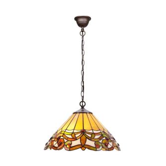 Tiffany stropna viseča svetilka Compact