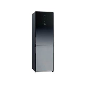Hitachi Deluxe hladnjak sa staklenim vratima, 330 litara, sivo/crni