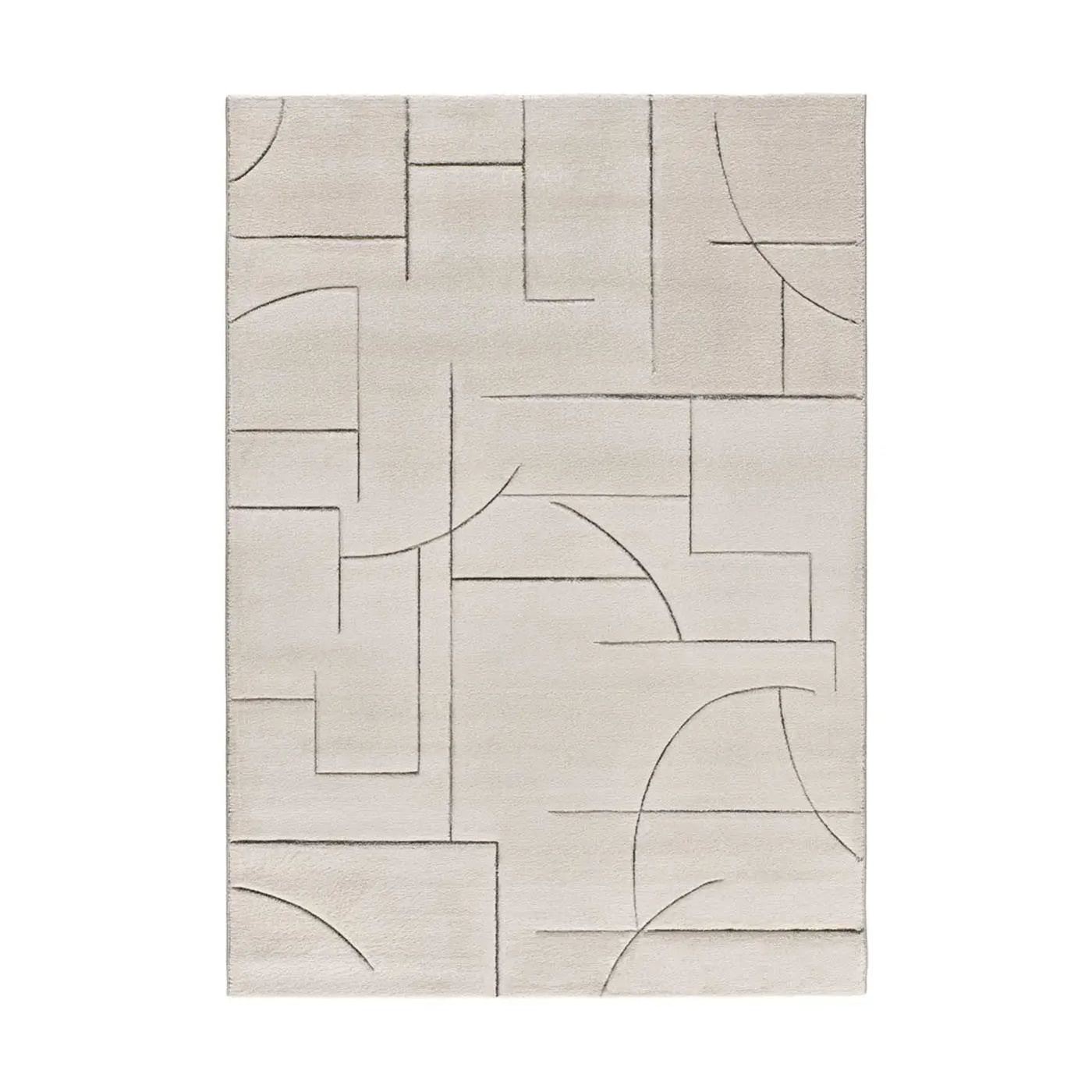 ATTICGO Covor geometric crem LENA 40264, 160x230 cm