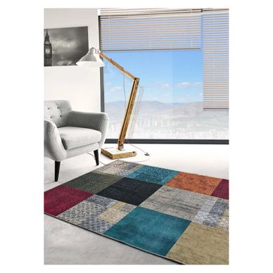 ATTICGO Covor lavabil abstract multicolor NEILA 1300, 140x200 cm