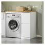 SoBuy Λευκή συρταριέρα με δύο συρτάρια 100×60×95 cm BZR223-WN thumbnail 2