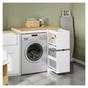 SoBuy Λευκή συρταριέρα με δύο συρτάρια 100×60×95 cm BZR223-WN thumbnail 4