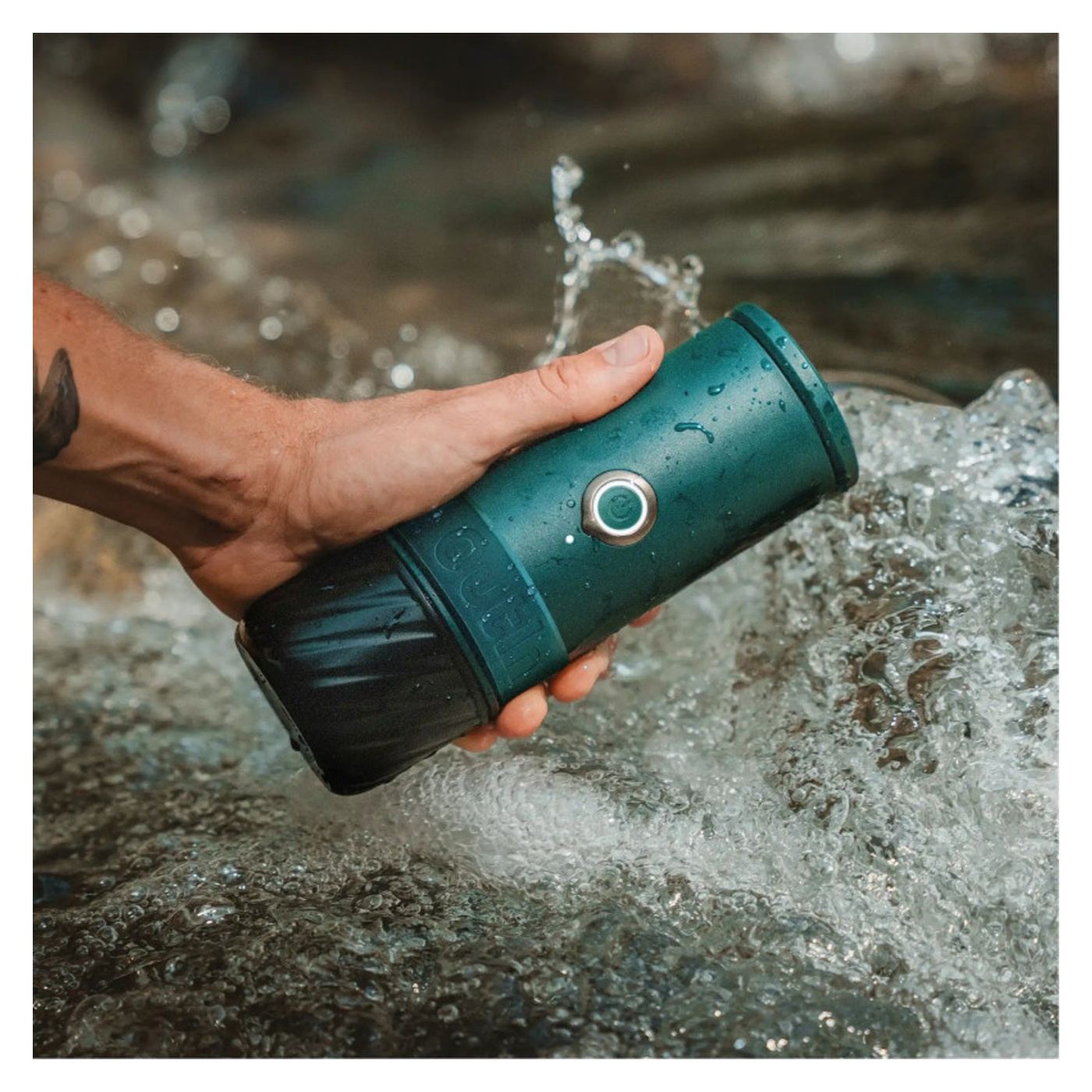 Outin Mino CG Φορητή Μηχανή Espresso, 22 bar, 9000 mAh, 70ml, 93.3°C Εκχύλιση, Αλεσμένος Καφές + Κάψουλες Nespresso, USB-C, Moun - 3