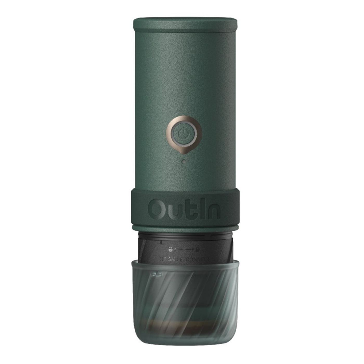 Outin Mino CG Φορητή Μηχανή Espresso, 22 bar, 9000 mAh, 70ml, 93.3°C Εκχύλιση, Αλεσμένος Καφές + Κάψουλες Nespresso, USB-C, Moun - 9