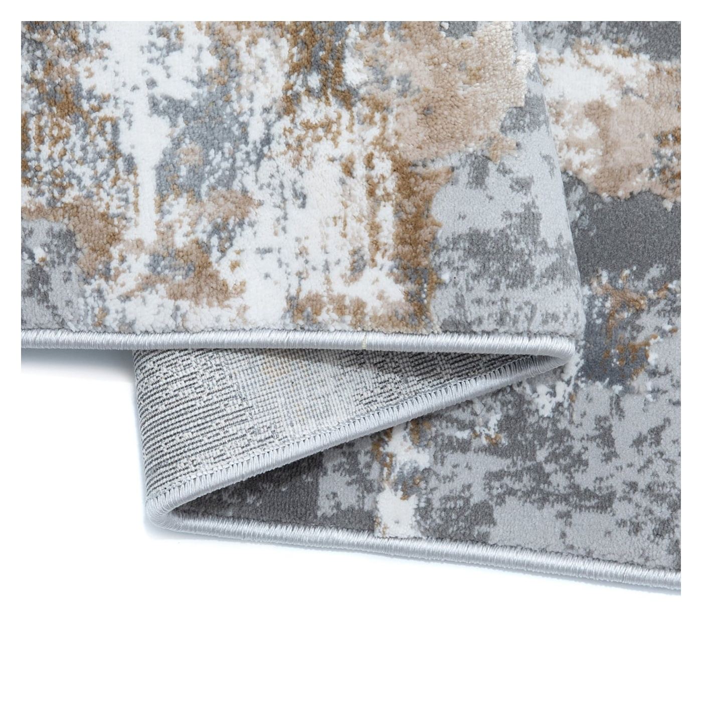 Covor Modern Living, Dormitor Dreptunghiular Hera Lux TZ16BHBY Gri, 60 x 130 - 5