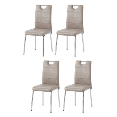 ROM Chair, 42x54x97 cm. Set of 4 chairs.