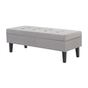 Sierra Bank, 110x40, gray, fabric, box. thumbnail 2