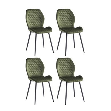Scaun de sufragerie molina, 4-Set, dimensiune, captuseala din material moale, 48x59,5x86 cm, moda spuma, sarcina maxima 120 kg
