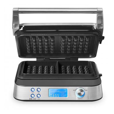 Gastroback Advanced Control Waffle Maker, 1600W, 220ml, 7 Επίπεδα Ψησίματος, Διπλά Θερμαντικά Στοιχεία, Βαθιές Πλάκες, Χρονοδιακ