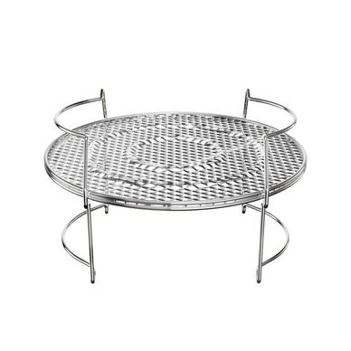 Accesoriu grill 2 in 1 Tefal XA60AD10, reversibil, compatibil cu multicookerele Tefal Cook4Me, Turbo Cuisine și One Pot, inox, s