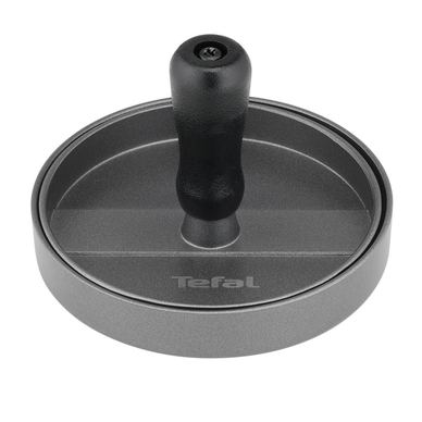 Presă pentru burgeri Tefal K1851134, 12 cm, acoperire antiaderentă, crestaturi pentru formare uniformă, compatibilă cu mașina de