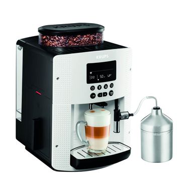 Espressor automat Krups Espresseria EA816170, 1450W, 15 bari, 3 trepte de temperatura, rezervor boabe 260g, rezervor apa detasab