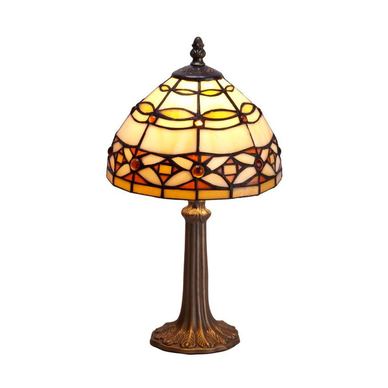 Tiffany srednja stolna lampa Ivory