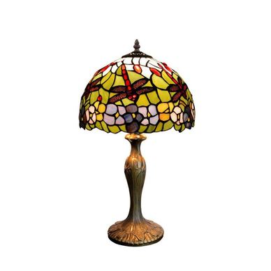 Tiffany stolna lampa Kompaktna