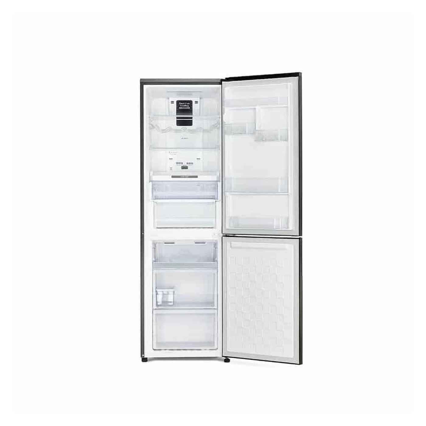 Hitachi Deluxe hladnjak sa staklenim vratima, 330 litara, sivo/crni - 4