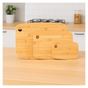 Комплект от 3 дъски за рязане 5Five Bamboo, 37x28 см, 29x21 см и 19x14 см, естествено кафяв thumbnail 3