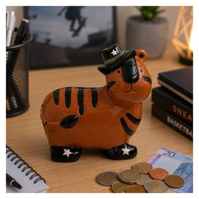 Elegantna keramička kasica Tigar