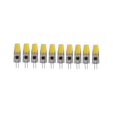 Set 10 x Becuri LED RFAN, G4, Lumina Calda, 3000K, 3W, 220V