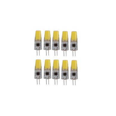 Set 10 x Becuri LED RFAN, G4, Lumina Rece, 6000K, 3W, 12V