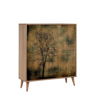 Dulap Multifunctional Multilüx, Stejar Sonoma, 111x36x95 cm
