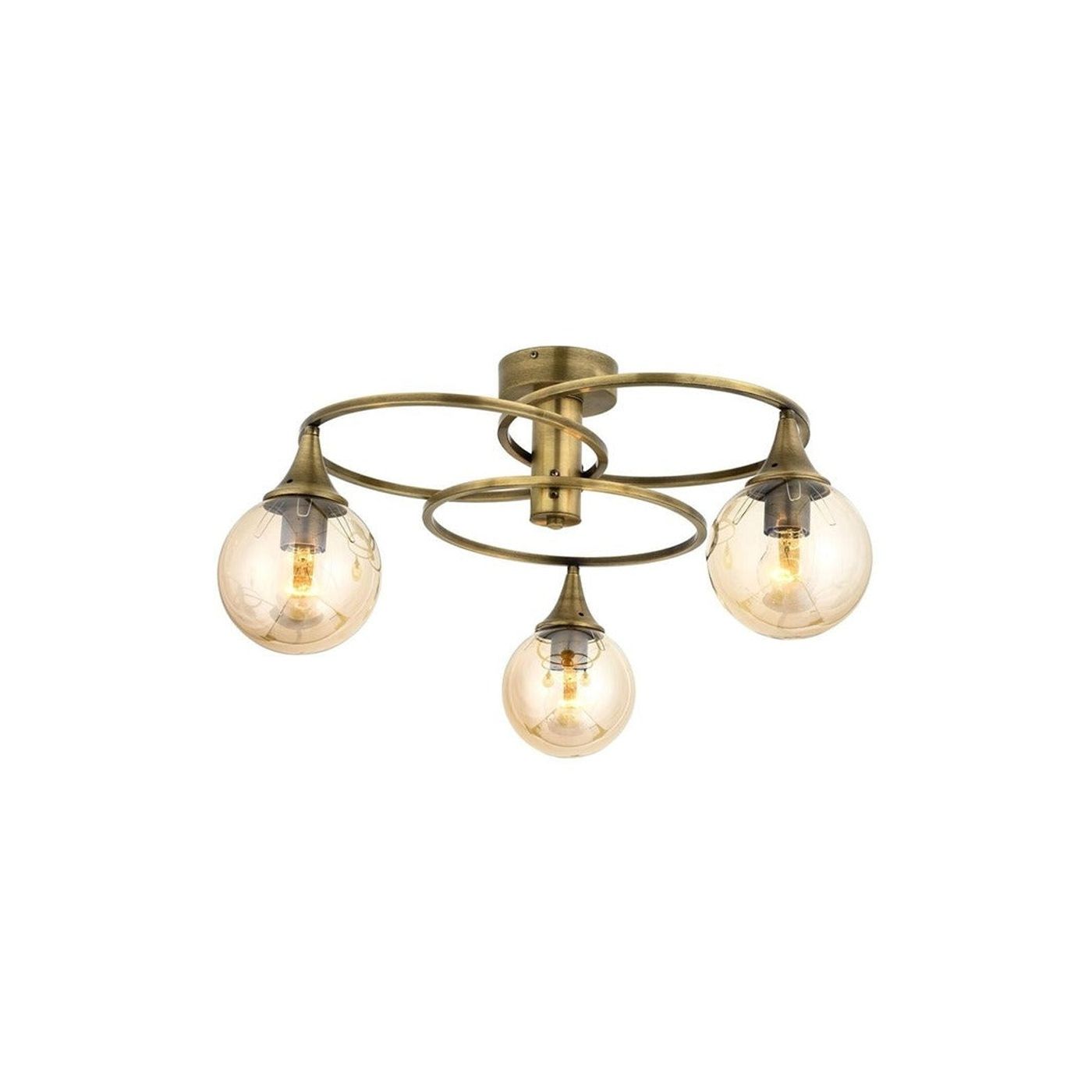 Lustra AR Chandelier, 60x60x31 cm - Auriu