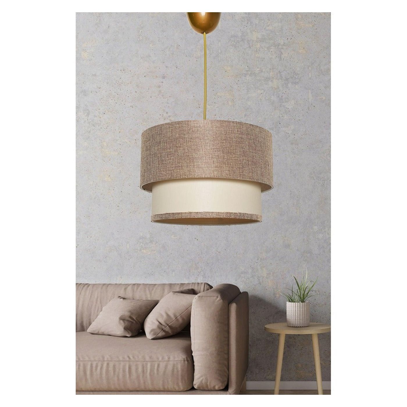 Lustra SP288 Chandelier, 30x30x65 cm - Bej