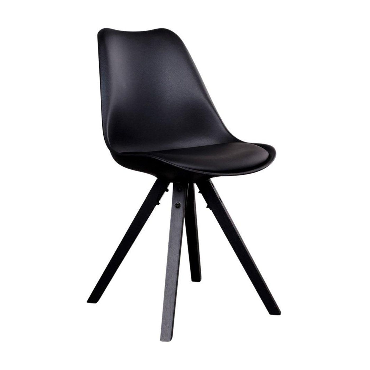 Scaune de dining Bergen, 48x86x55 cm - Antracit