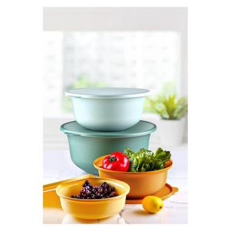Set cutie de depozitare, Verde, 35x20x35 cm