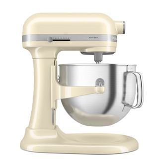 Állványos mixer KitchenAid Artisan 5KSM70SHXEAC Mandula krém, 375 W, 6,6 L, 11 sebesség, 67 érintési pont, Tál emelése, Speciáli
