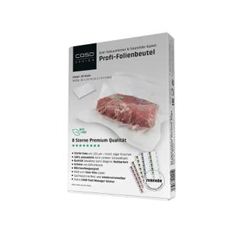 Set de 50 de pungi universale pentru vidat, caso germany - 16 x 23 cm