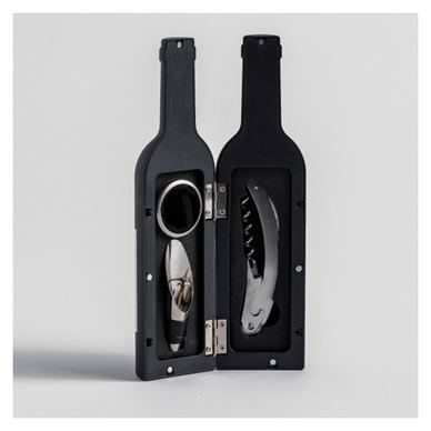 Set 3 accesorii pentru sticle de vin WINESHOW