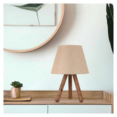 Veioza Aydak Lamp Shade, Crem, 22x33x33 cm - Bej