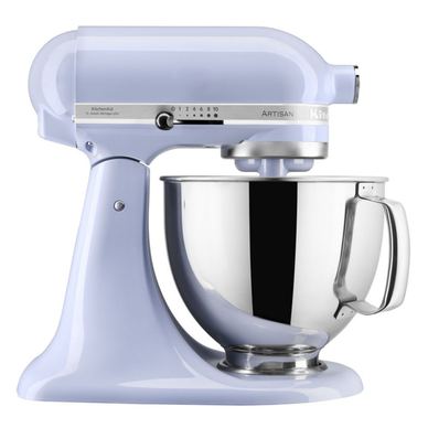 Планетарен миксер KitchenAid Artisan Elegance 5KSM125ELR Lavander Cream, 300W, 4.8 л, Direct drive, 10 скорости, Лилав