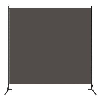 Paravan de cameră cu 1 panou, antracit, 175 x 180 cm