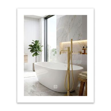 Zrcadlo Rea Sab-3426 60X60 Led Lesk, 2X60X80Cm