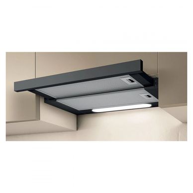 Elica Elite 14 Lux BL 60 Hota încorporabilă, 121 W, 60 cm, Clasa D, 304 m3/h, Iluminare LED, Negru
