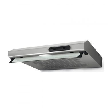 Απορροφητήρας Elica Verve Lux IX 60, 52 W, 60 cm, Κλάση C, 205 m³/h, φωτισμός LED, ανοξείδωτο ατσάλι