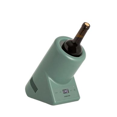 Racitor de vin, CREATE, 1 sticla, temperatura ajustabila, sage