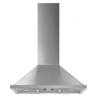 Απορροφητήρας SMEG Portofino KPF9X, 275W, Α+, 781 m³/ώρα, 3 ταχύτητες, 3 φίλτρα, Αντιπαλινδρομική βαλβίδα, LED, Ινοξιδωτό