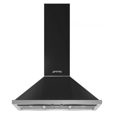 Απορροφητήρας SMEG Portofino KPF9AN, 275W, Α+, 781 m³/ώρα, 3 ταχύτητες, 3 φίλτρα, Αντεπιστροφική βαλβίδα, Ινοξ, LED, Ανθρακί